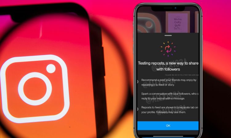 Instagram prueba Repost, una función para compartir publicaciones como tweets